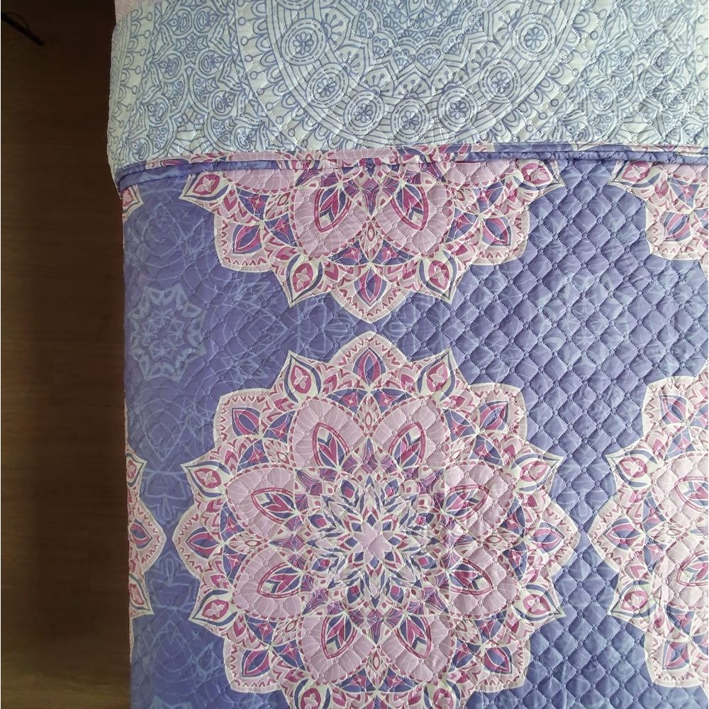 Quilt Microfibra Mandalas Hindi Distrihogar