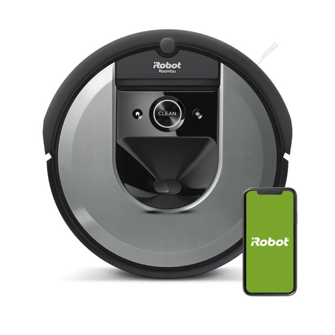 Robot Aspirador con Conexion Wi-Fi Cepillos de Goma y Mapeo Inteligente  Avanzado Roomba i7 - Distrihogar