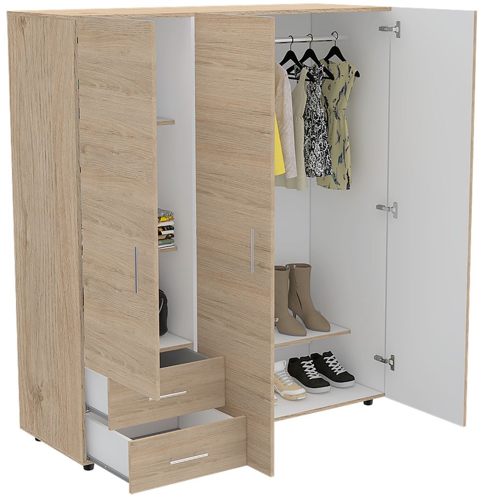 Closet organizador alto ropa armario almacenamiento 6 cajones muebles  dormito