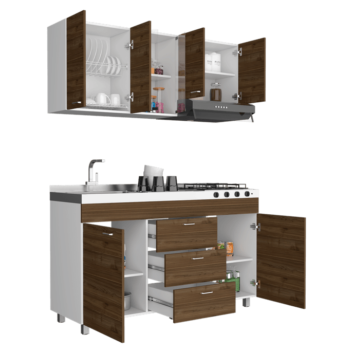 Muebles de cajones, diseño de gabinetes 3d, muebles de madera, café., mueble,  cajón png