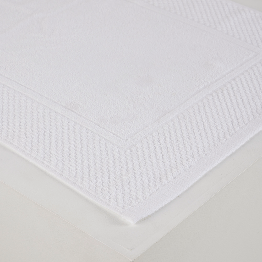 Tapete de Baño Blanco 660 gr 50x80 cm - Distrihogar