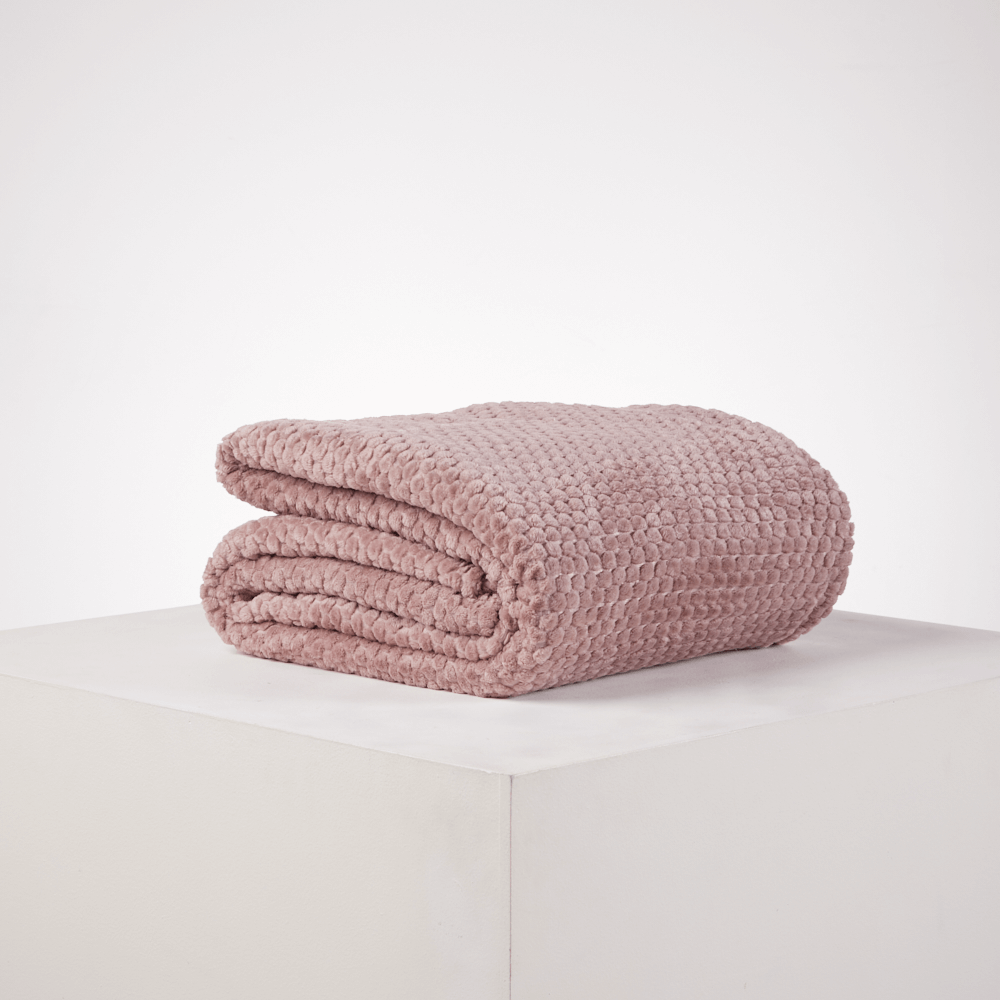 Cobija Flannel Fleece 280 gr Bee Mora - Distrihogar