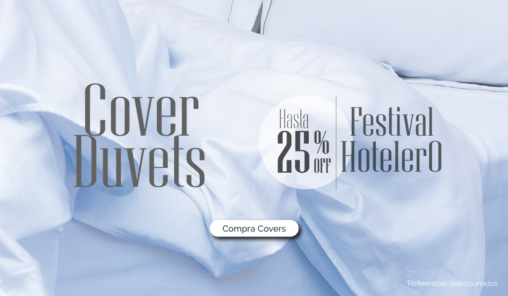 cover duvets hasta 25% de descuento en festival hotelero