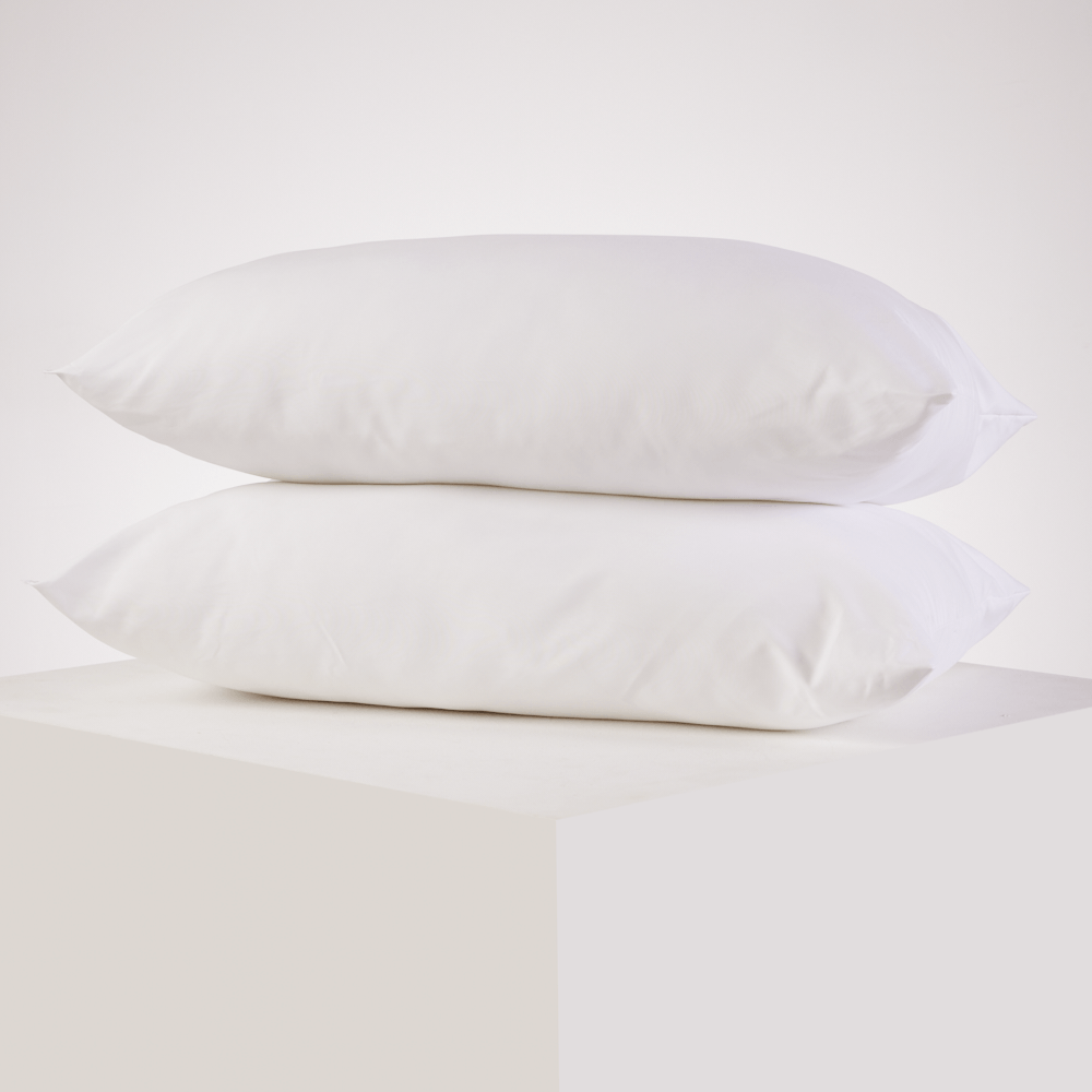 Set x 2 Almohadas Egipcia Soporte Medio Poliéster Nailon - Distrihogar