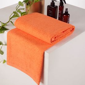 toalla-de-playa-algodon-600-gr-naranja-90-x-170-cm