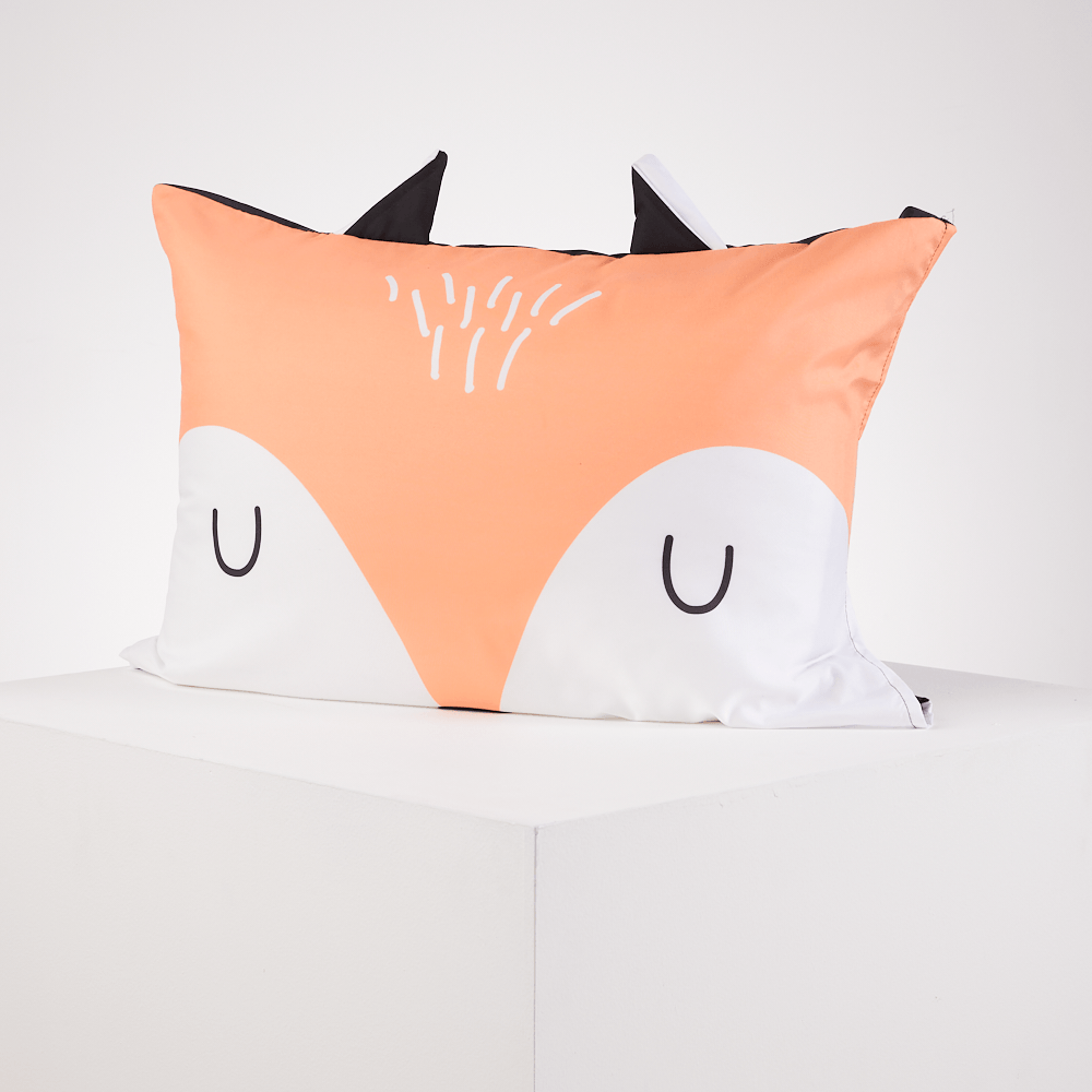 Funda De Almohada Zorro Microfibra Poliéster 50 X 70 Cm - Distrihogar