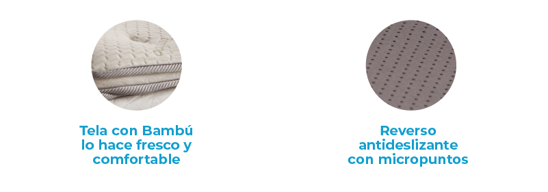 Matress Topper Bamboo + specs 2