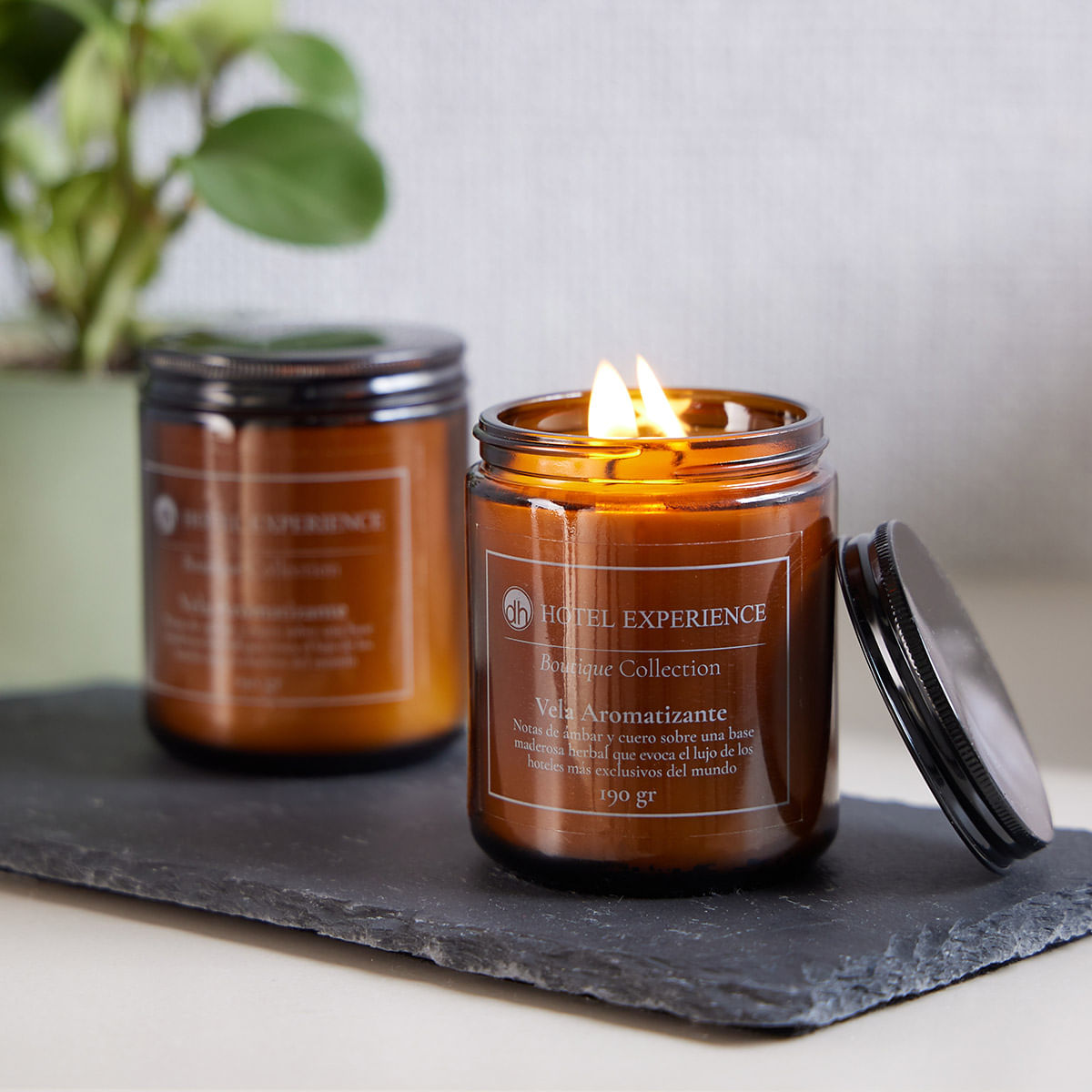 Vela Aromatizante de Soya Hotel Experience 190 Gr - Distrihogar