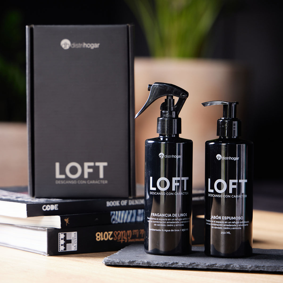 Set Loft: Fragancia De Linos 250 ml y Jabón 250 ml - Distrihogar