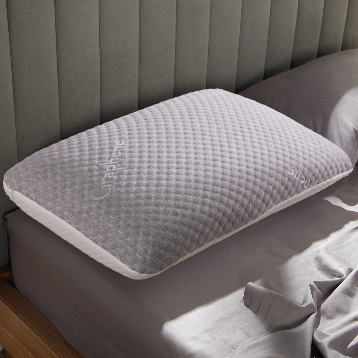 Almohada Plus (+) Dual Memory Multisoporte 40 x 60 x 12 cm - Distrihogar