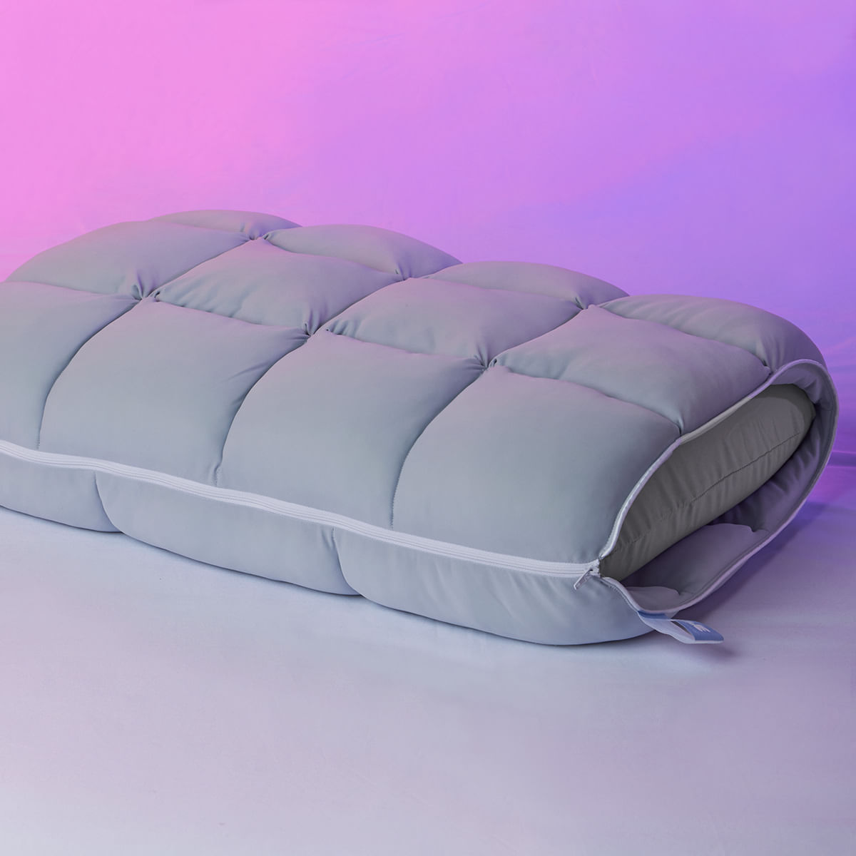 Almohada NUWE Multisoporte Azul 40 x 60 cm - Distrihogar