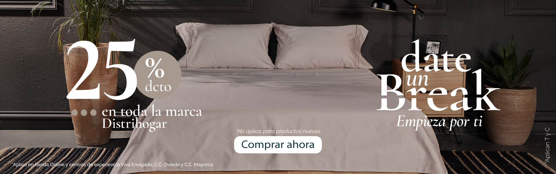 Abril 25 off en toda la marca Distrihogar