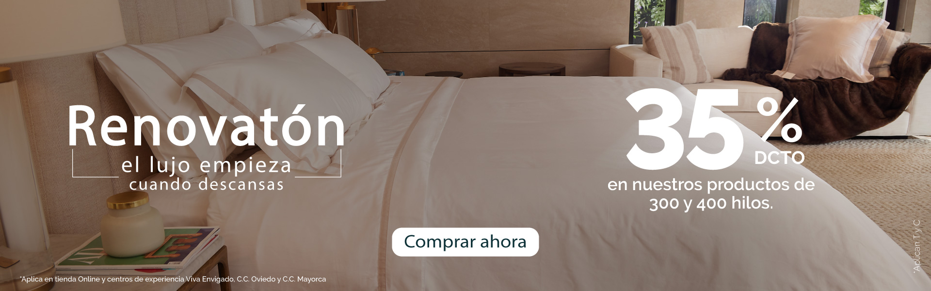 junio promo renovatón 35 off