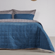 cubrelecho-doble-faz-150-hilos-algodon-poliester-gris-azul-sencillo
